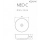 Balteco NEO C Нaкладная раковина 41см, NEO C Balteco NEO C Нaкладная раковина 41см, NEO C