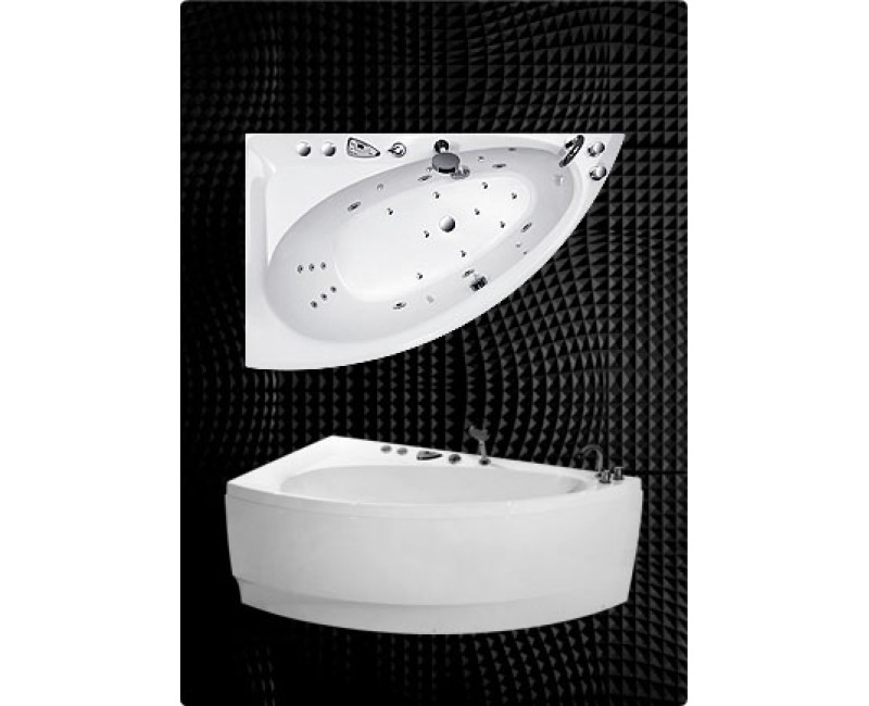 Balteco Stūra vanna Idea 17, 170x100cm