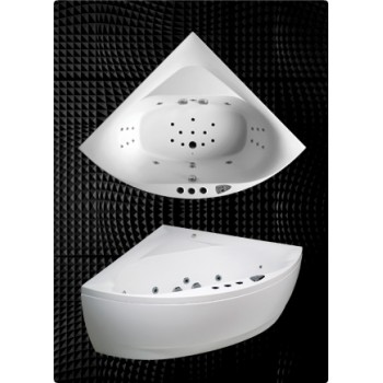 Balteco Stūra vanna Linea, 150x150cm