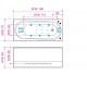 Balteco Vanna MODUL 16 160x70 cm Balteco Vanna MODUL 16 160x70 cm