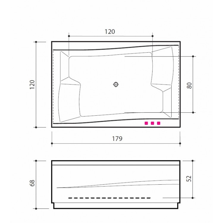 Balteco Vanna SCALA 192x120 cm