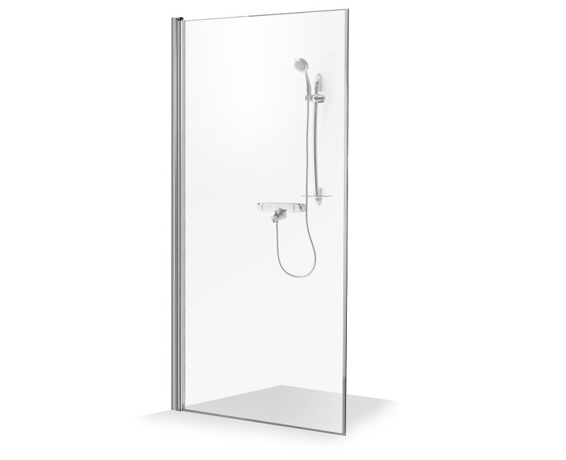 Baltijos Brasta Безрамная душевая стенка LAURA 100cm