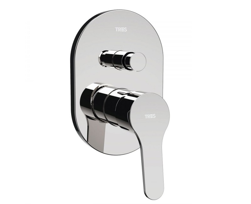 BASE-TRES Vannas/dušas iebūvējamais jaucējkrāns, 21518001
