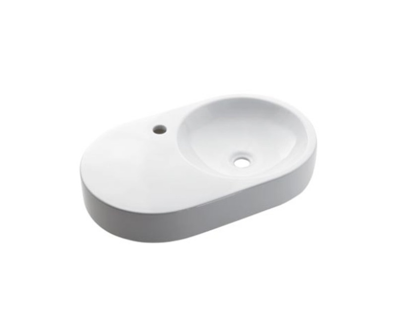 Bathco Vannas istabas izlietne Marbella 65x40cm, uzliekamā 0065