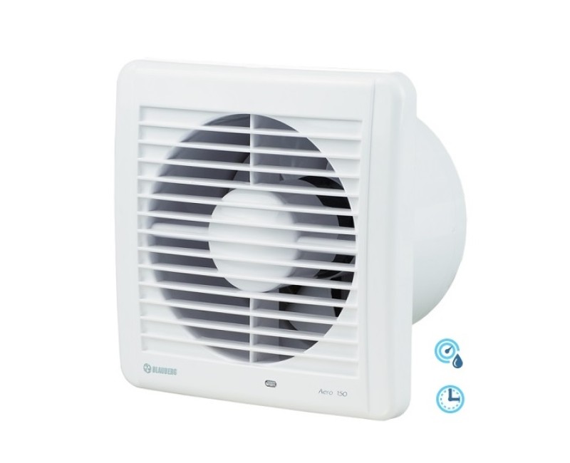 Blauberg Вентилятор Aero 150H с таймером, датчик влаги