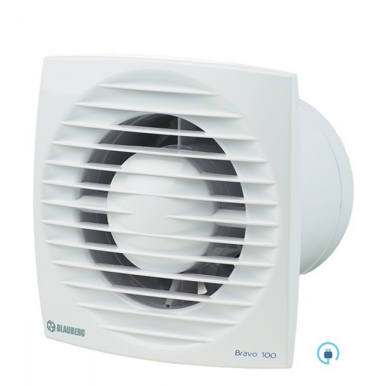 Blauberg Ventilators Bravo 100S ar slēdzi Blauberg Ventilators Bravo 100S ar slēdzi