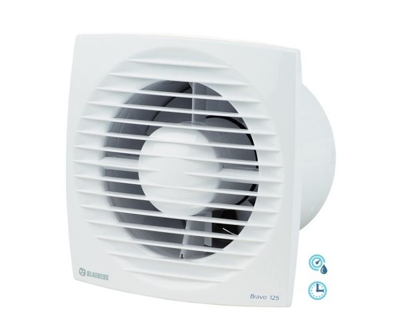 Blauberg Вентилятор Bravo 125H с таймером, датчик влаги