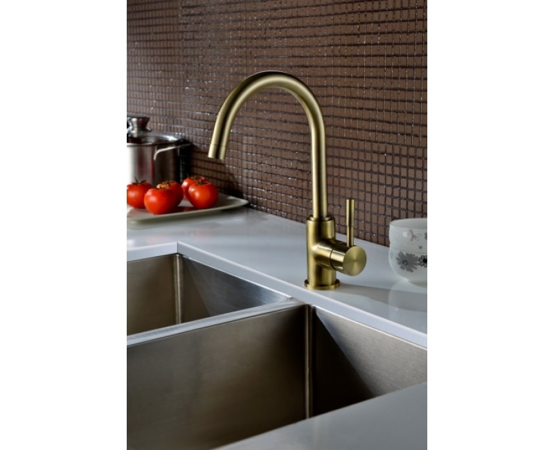 BLUE WATER COLORADO-BR Virtuves jaucējkrāns, bronza