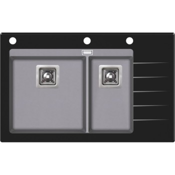 Aquasanita Delicia Plus Virtuves izlietne 860x540 mm GQD150-202B