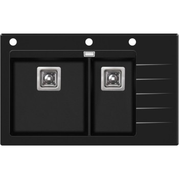 Aquasanita Delicia Plus Virtuves izlietne 860x540 mm GQD150-601B