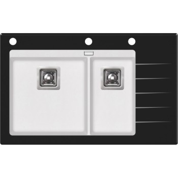 Aquasanita Delicia Plus Virtuves izlietne 860x540 mm GQD150-710B