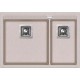 Aquasanita DELICIA Virtuves izlietne 650x455 mm SQD150AW-110 Aquasanita DELICIA Virtuves izlietne 650x455 mm SQD150AW-110