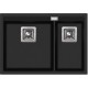 Aquasanita DELICIA Virtuves izlietne 650x455 mm SQD150AW-601 Aquasanita DELICIA Virtuves izlietne 650x455 mm SQD150AW-601