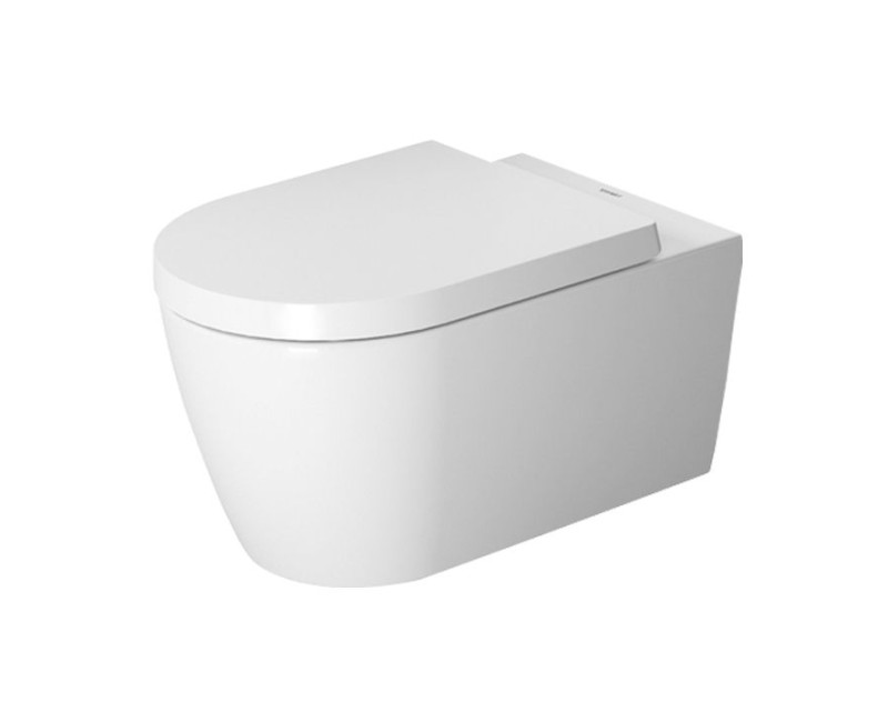 Duravit ME by Starck Rimless Подвесной WC унитаз с крышкой, 45290900A1
