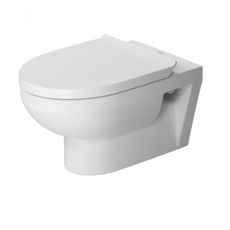 Duravit DuraStyle Basic Rimless Piekaramais WC ar SC vāku, 45620900A1 Duravit DuraStyle Basic Rimless Piekaramais WC ar SC vāku, 45620900A1