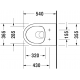 Duravit DuraStyle Basic Rimless Piekaramais WC ar SC vāku, 45620900A1 Duravit DuraStyle Basic Rimless Piekaramais WC ar SC vāku, 45620900A1