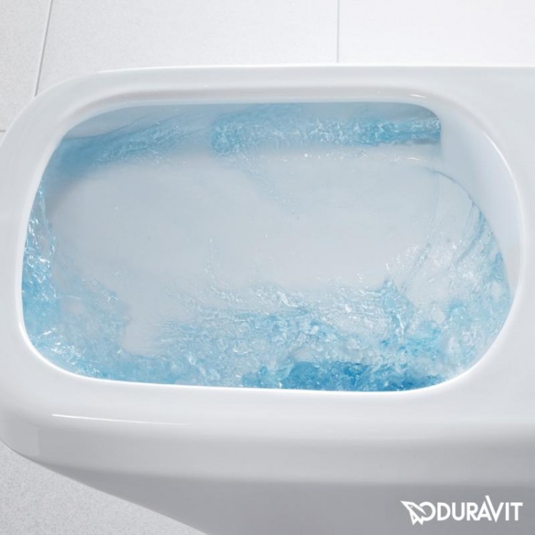 Duravit DuraStyle Basic Rimless Piekaramais WC ar SC vāku, 45620900A1 Duravit DuraStyle Basic Rimless Piekaramais WC ar SC vāku, 45620900A1