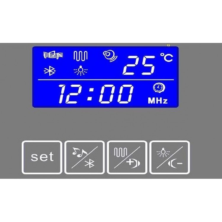 Duschy Vannas istabas spogulis 50x70 cm ar LED apgaism. 508-05 Duschy Vannas istabas spogulis 50x70 cm ar LED apgaism. 508-05