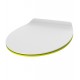 Duschy SLIM SENSE WC Soft Close poda vāks, zaļš 805-44 Duschy SLIM SENSE WC Soft Close poda vāks, zaļš 805-44