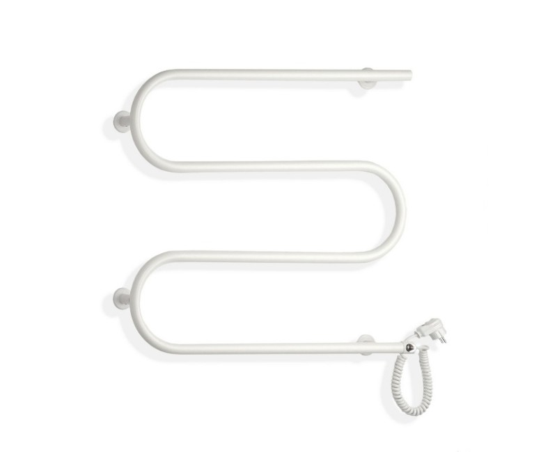 Elonika Электрический полотенцесушитель EE 400 S3KD 90W, белый