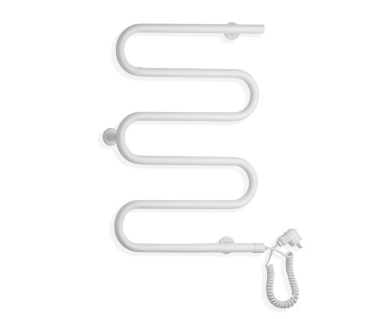 Elonika Электрический полотенцесушитель EE 400 S5KD 90W, белый