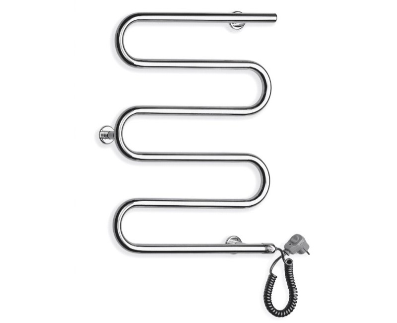 Elonika Электрический полотенцесушитель EE 400 S5K 60W, хром