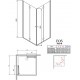 Radaway Душевой уголок квадратный Eos KDD-B 100x100 Radaway Душевой уголок квадратный Eos KDD-B 100x100
