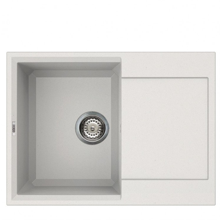 Elleci Virtuves izlietne Easy-135 68x50cm, balta Elleci Virtuves izlietne Easy-135 68x50cm, balta