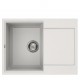 Elleci Virtuves izlietne Easy-135 68x50cm, balta Elleci Virtuves izlietne Easy-135 68x50cm, balta