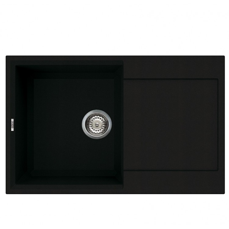 Elleci Virtuves izlietne Easy-300 79x50cm, melna Elleci Virtuves izlietne Easy-300 79x50cm, melna