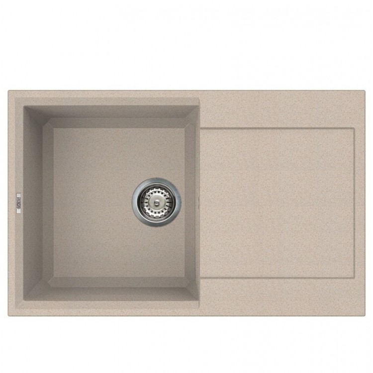 Elleci Virtuves izlietne Easy-300 79x50cm, beige Elleci Virtuves izlietne Easy-300 79x50cm, beige