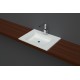 Vispool Akmens masas izlietne F-1000 100x45 cm, balta Vispool Akmens masas izlietne F-1000 100x45 cm, balta