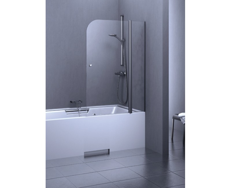 Stikla Serviss Vannas sieniņa FRANCESCA Plus 1100mm