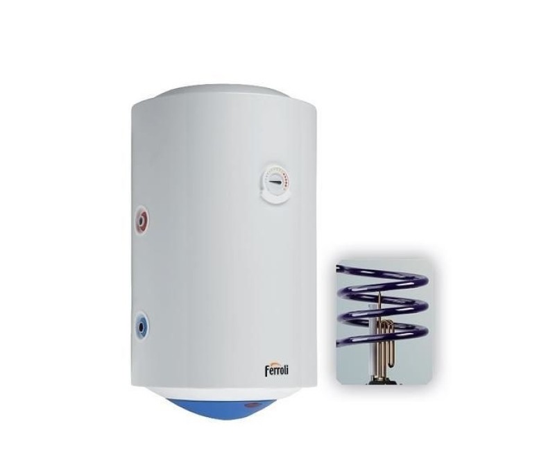 Ferroli Calypso MT2 Kombinētais ūdens sildītājs 100L, vertikāls