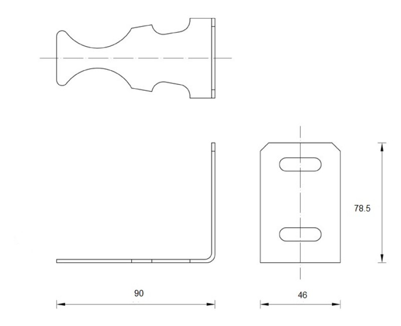 Ferroli radiatoru stiprinājums 1 gab., B-691736