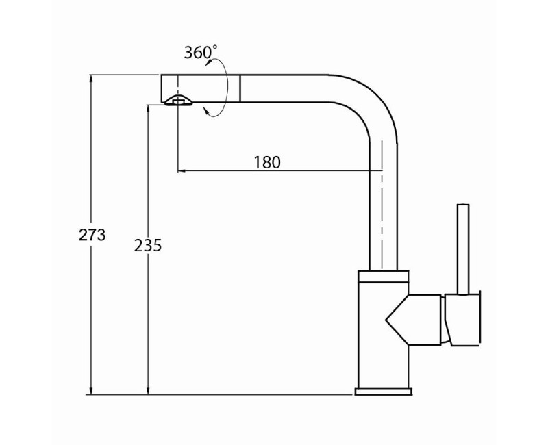 Aquasanita Forte Кухонный смеситель, гранитный 5553-111