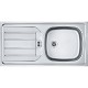 FRANKE Virtuves izlietne EUROSET ESN 614 86x43cm, 101.0288.025 FRANKE Virtuves izlietne EUROSET ESN 614 86x43cm, 101.0288.025