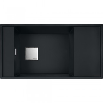 FRANKE Virtuves izlietne Fresno 88x50 cm, FSG 611-88, melna