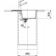 FRANKE Tectonite Virtuves izlietne SIRIUS 62x50 cm, S2D 611-62, Urban grey FRANKE Tectonite Virtuves izlietne SIRIUS 62x50 cm, S2D 611-62, Urban grey