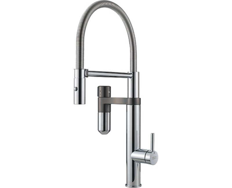 FRANKE VITAL Virtuves jaucējkrāns ar  filtrētā ūdens krānu, 120.0621.230