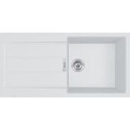 FRANKE Tectonite Кухонная мойка SIRIUS 100x51 cm, S2D 611-100, Arktis weis