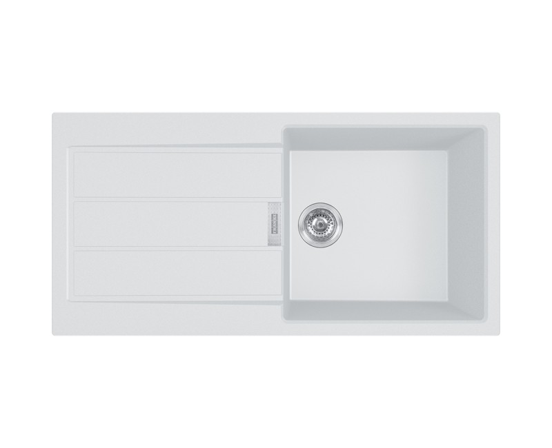 FRANKE Tectonite Кухонная мойка SIRIUS 100x51 cm, S2D 611-100, Arktis weis