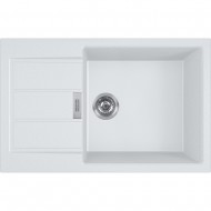 FRANKE Tectonite Virtuves izlietne SIRIUS 78x50 cm, S2D 611-78XL, Arktis weiss