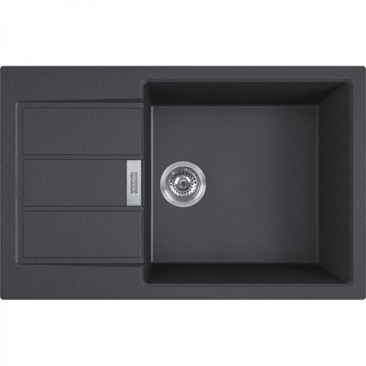 FRANKE Tectonite Virtuves izlietne SIRIUS 78x50 cm, S2D 611-78XL, Carbon FRANKE Tectonite Virtuves izlietne SIRIUS 78x50 cm, S2D 611-78XL, Carbon