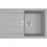 FRANKE Tectonite Virtuves izlietne SIRIUS 78x50 cm, S2D 611-78, Urban grey
