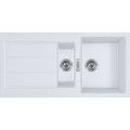 FRANKE Tectonite Кухонная мойка SIRIUS 100x50 cm, S2D 651 Arktis weiss