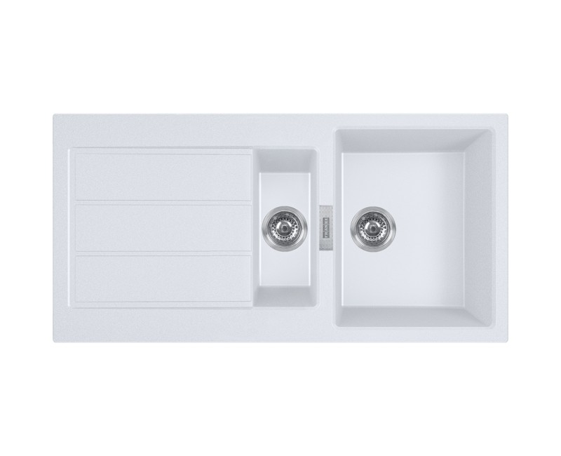 FRANKE Tectonite Кухонная мойка SIRIUS 100x50 cm, S2D 651 Arktis weiss