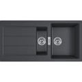 FRANKE Tectonite Кухонная мойка SIRIUS 100x50 cm, S2D 651 Carbon