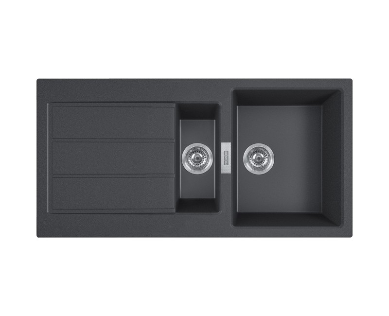 FRANKE Tectonite Кухонная мойка SIRIUS 100x50 cm, S2D 651 Carbon