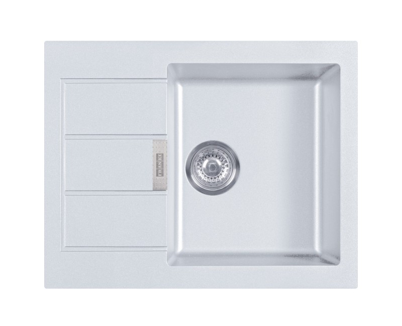 FRANKE Tectonite Кухонная мойка SIRIUS 62x50 cm, S2D 611-62, Arktis weiss